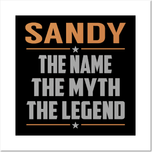 SANDY The Name The Myth The Legend Posters and Art